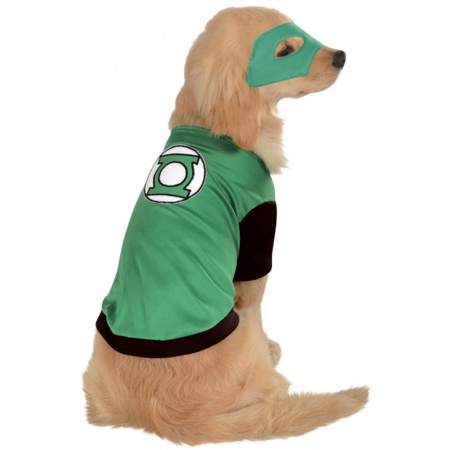 Green Lantern Dog Costume image