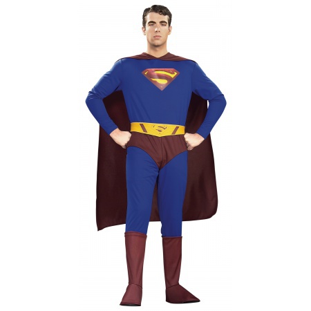 Adult Superman Halloween Costume image