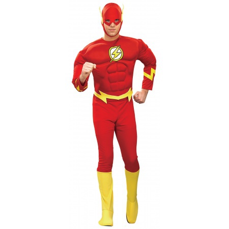 Adult Flash Costume  image