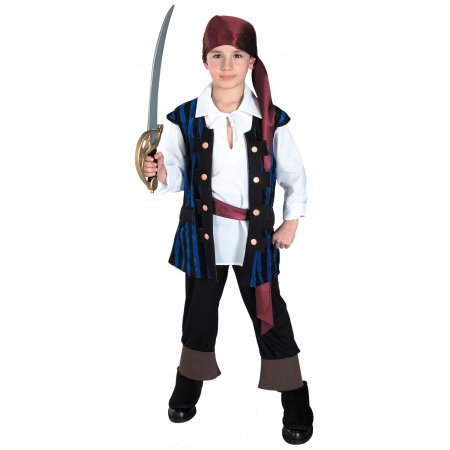 Boys Pirate Costume image