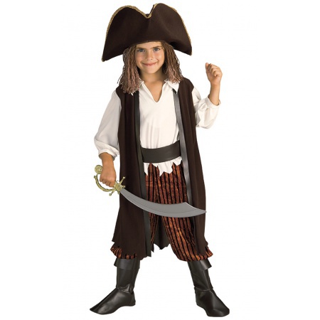 Kids Pirate Costume image