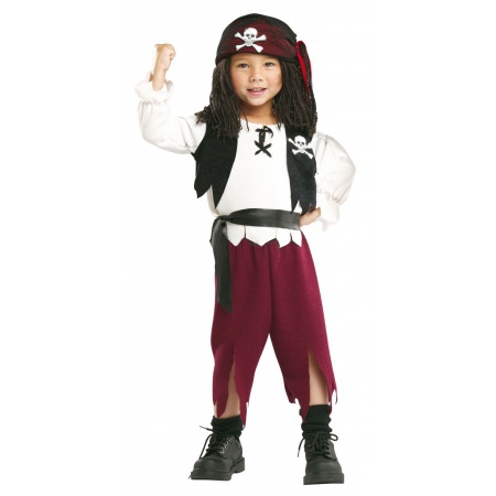 Toddler Boy Pirate Costume image