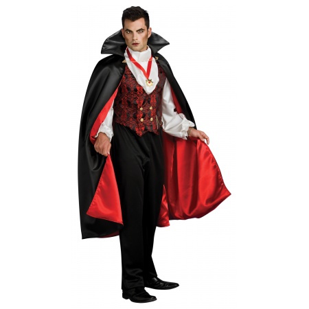 Vampire Costume Mens image