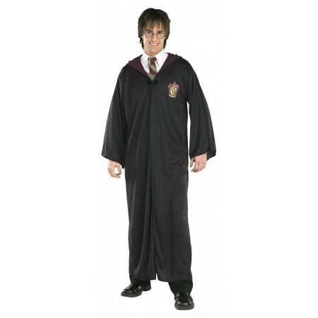 Harry Potter Robe Costume Gryffindor Hooded image