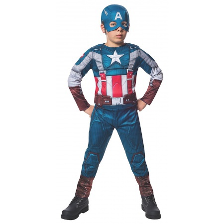 Boys Captain America Costume image