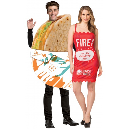 Taco Bell Couples Costume image