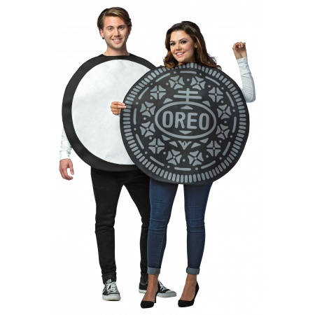 Oreo Cookie Couple Costume image