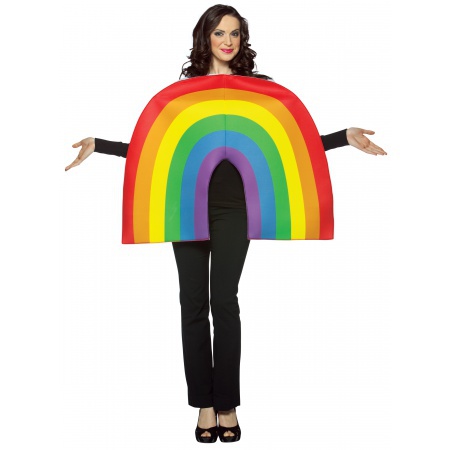 Adult Rainbow Costume image
