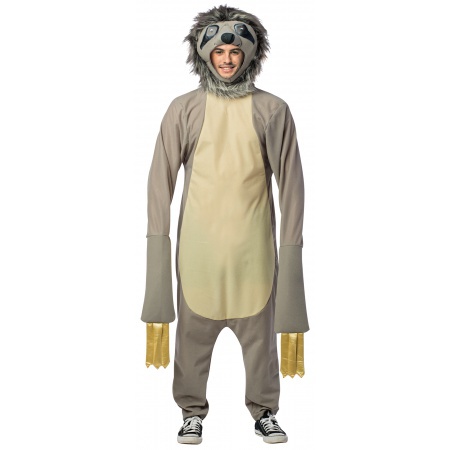 Adult Sloth Costume image