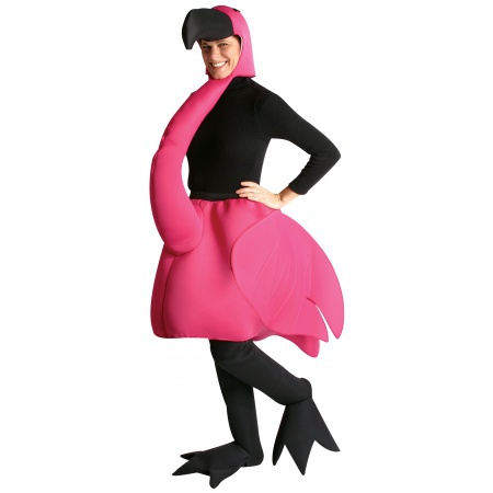 Flamingo Adult Costume image