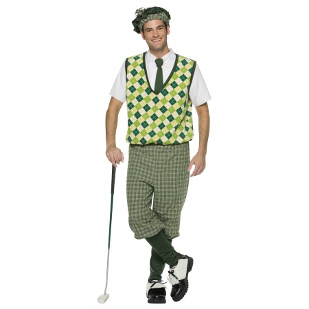 Old School Golfer Costume image