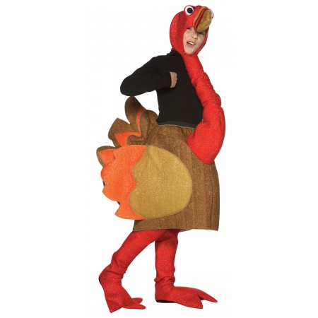 Turkey Costume For Kids image