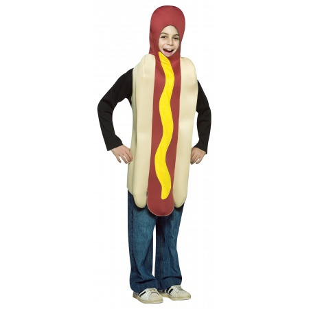 Hot Dog Costume For Kids image