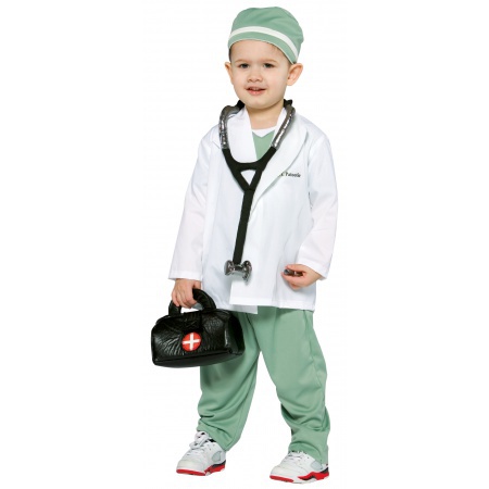 Toddler Doctor Costume image