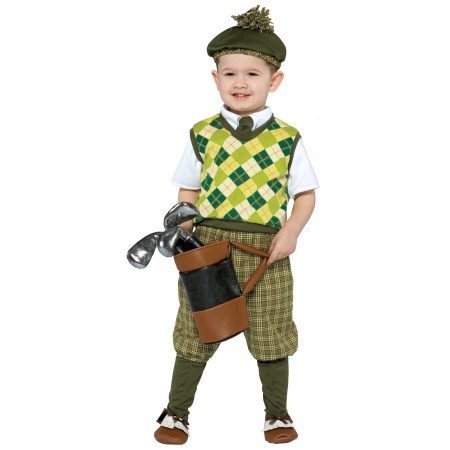 Golf Caddy Costume image