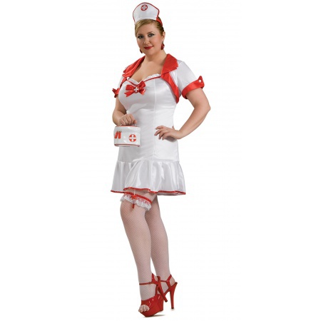 Plus Size Nurse Costume image