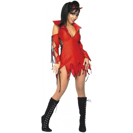 Womens Sexy Devil Costume image