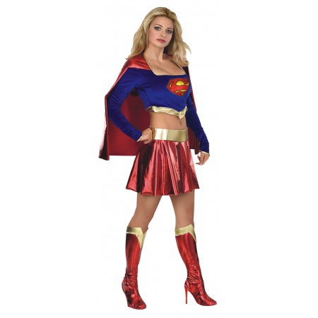 Sexy Supergirl Costume image