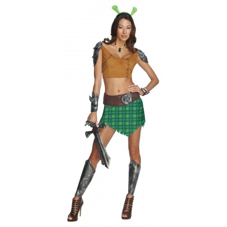 Sexy Fiona Warrior Costume image
