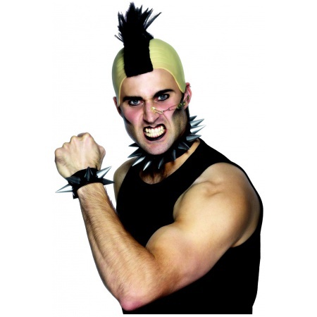 Spiked Collar And Wristband image