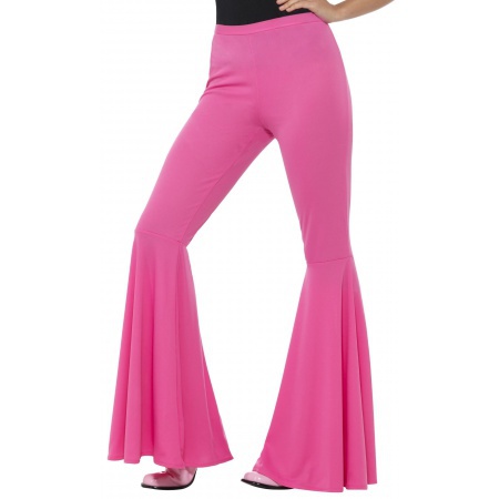 Pink Flared Pants image