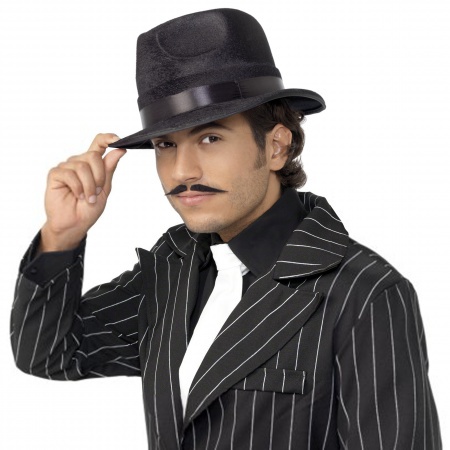 Gangster Fedora Hat image