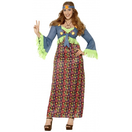 Hippie Costume Women image