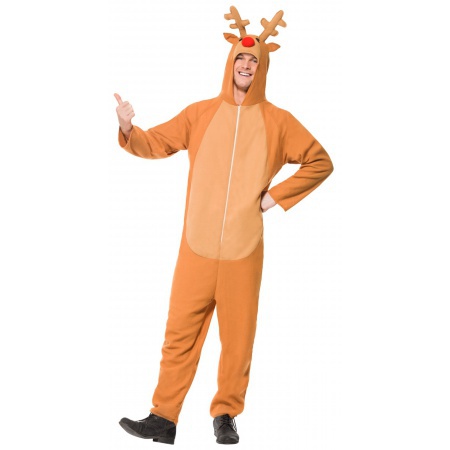 Adult Reindeer Costume image
