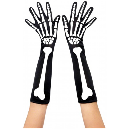 Skeleton Hand Gloves  image