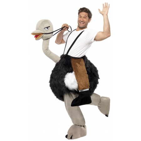 Riding An Ostrich Costume image
