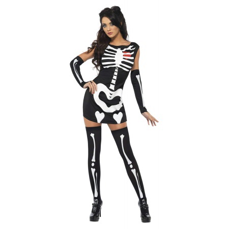 Sexy Skeleton Costume image