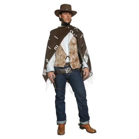 Clint Eastwood Poncho Costume image