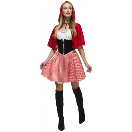 Red Riding Hood Costume Womens image