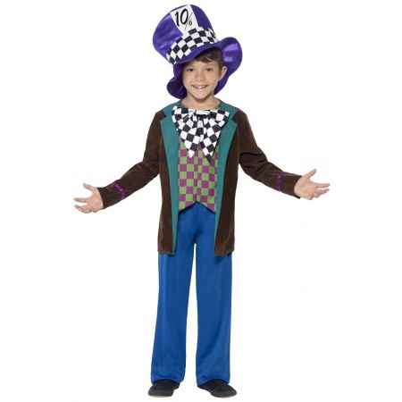 Mad Hatter Costume For Boys image