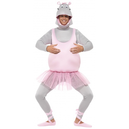 Ballerina Hippo Costume image