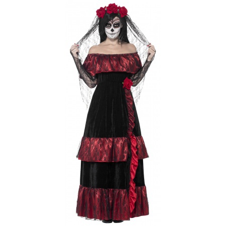 Womens Day Of The Dead Costume image