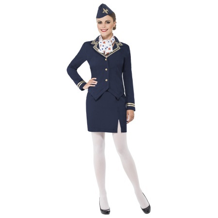 Flight Attendant Costume image