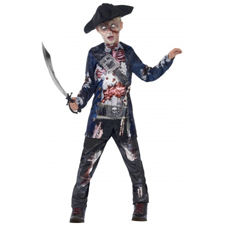 Pirate Zombie Costume image