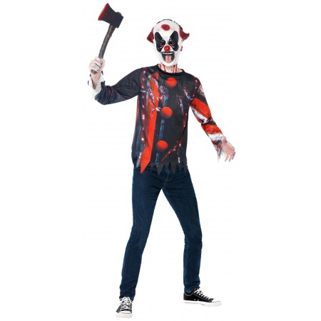 Killer Clown Costume Adult image