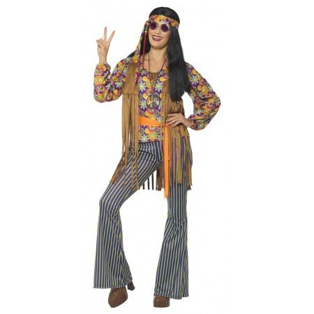 Womens 60s Hippie Costume image