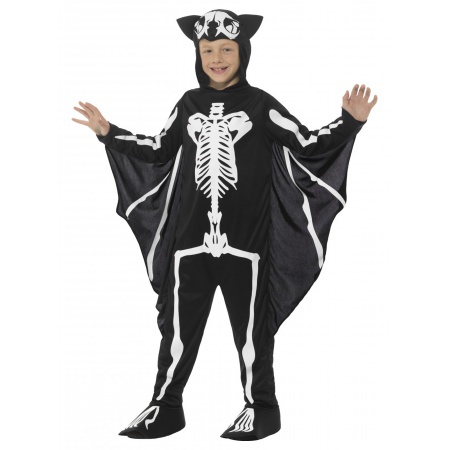 Skeleton Bat Costume image