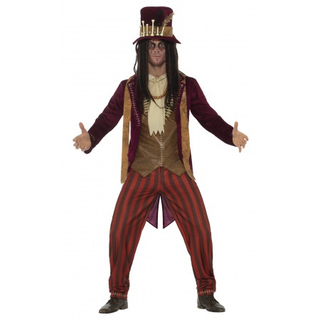 Mens Voodoo Witch Doctor Costume image