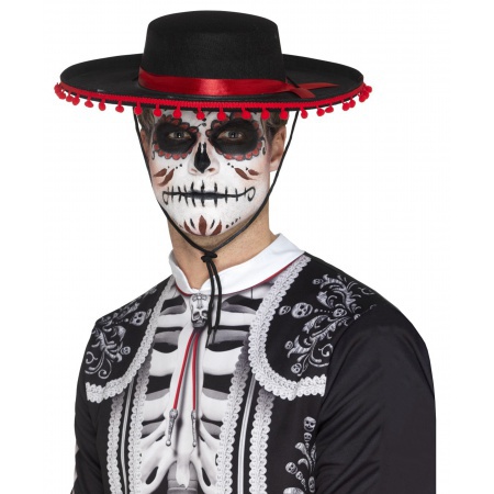 Day Of The Dead Senor Hat image