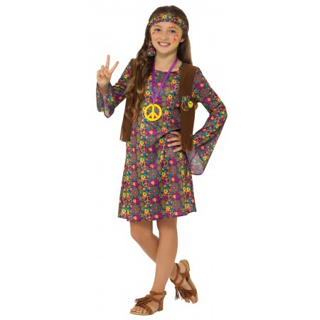 Hippie Costume Kids image
