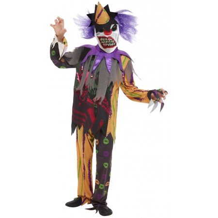 Kids Scary Clown Costume image
