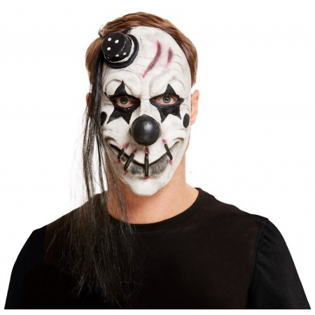 Scary Clown Halloween Mask image
