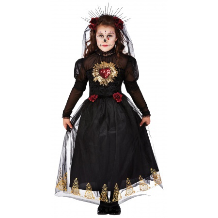 Day Of The Dead Girls Costume  image