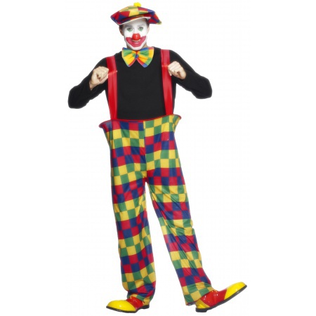 Hooped Clown Costume image