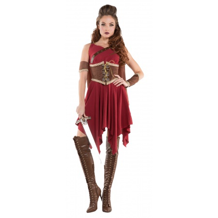 Medieval Huntress Costume image