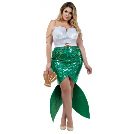 Plus Size Mermaid Costume image